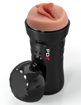 PDX Extreme Wet Pussies Super Luscious Lips Stroker Brown Masturbators and Strokers